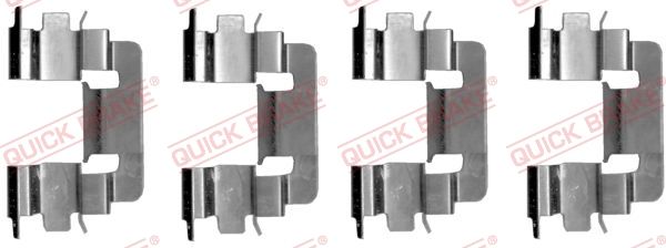 QUICK BRAKE Комплектующие, колодки дискового тормоза 109-1229